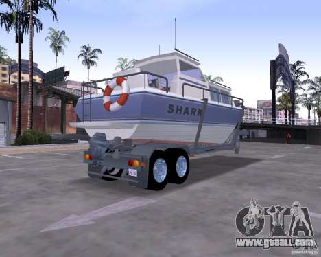 Boat Trailer for GTA San Andreas