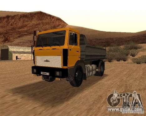 5551 MAZ Truck for GTA San Andreas
