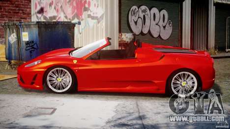 Ferrari F430 Scuderia Spider for GTA 4