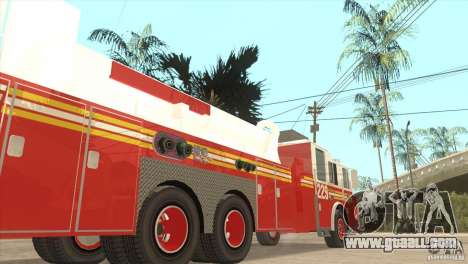 FDNY Seagrave Marauder II Tower Ladder for GTA San Andreas