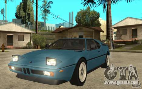 BMW M1 1981 for GTA San Andreas