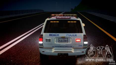 Chevrolet Trailblazer Police V1.5PD [ELS] for GTA 4