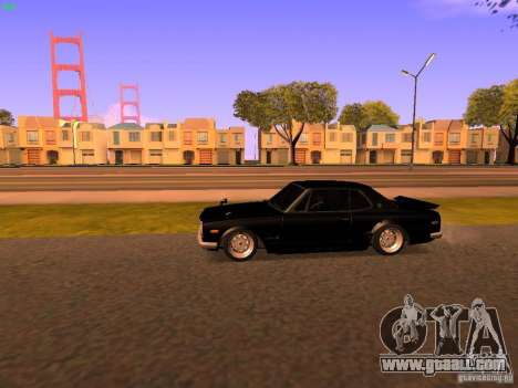 Nissan Skyline 2000GTR for GTA San Andreas