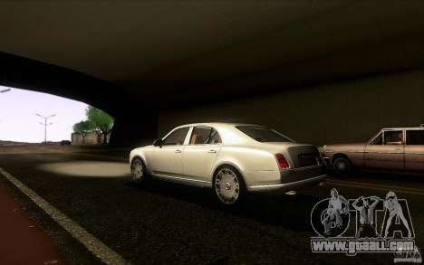 Bentley Mulsanne 2010 v1.0 for GTA San Andreas