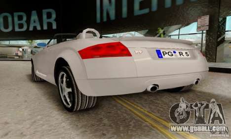 Audi TT Roadster for GTA San Andreas