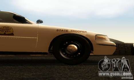Ford Crown Victoria Utah Police for GTA San Andreas