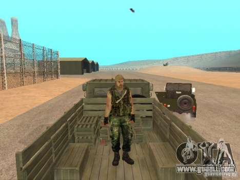 Russian Commando for GTA San Andreas