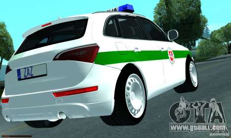 Audi Q5 TDi - Policija for GTA San Andreas