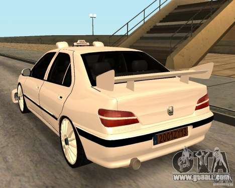 Peugeot 406 Taxi 2 for GTA San Andreas