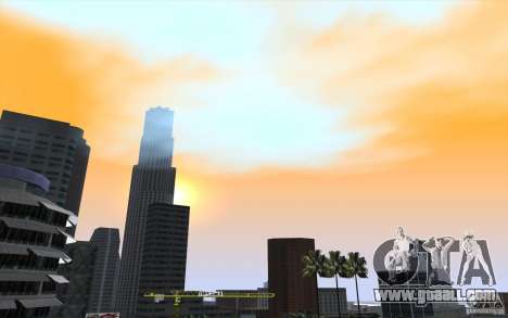 Timecyc Los Angeles for GTA San Andreas