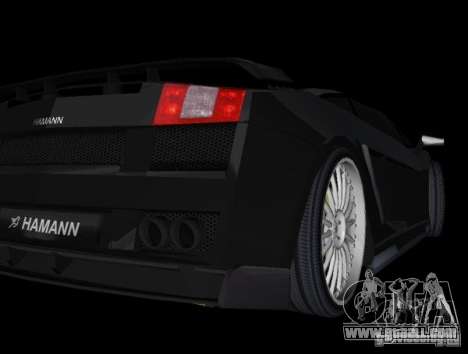Lamborghini Gallardo Hamann Tuning for GTA Vice City