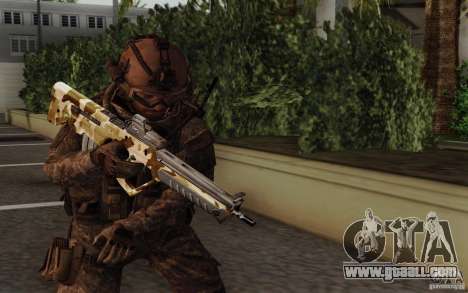 Tavor Tar-21 Camodesert for GTA San Andreas