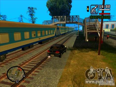 Long train for GTA San Andreas