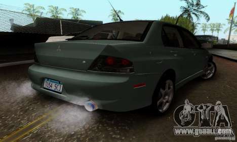 Mitsubishi Lancer Evolution 8 Tuneable for GTA San Andreas