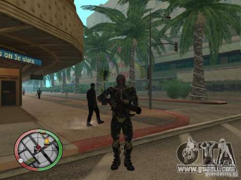 Alien weapons of Crysis 2 for GTA San Andreas