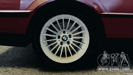 BMW 750iL E38 1998 for GTA 4
