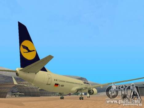 Boeing 737-800 Lufthansa for GTA San Andreas