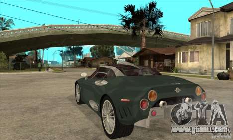 Spyker C8 Laviolete for GTA San Andreas