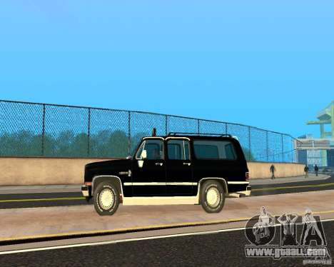 Сhevrolet 1986 Suburban for GTA San Andreas