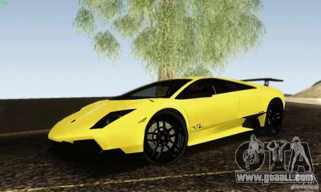 Lamborghini Murcielago LP 670-4 SV for GTA San Andreas