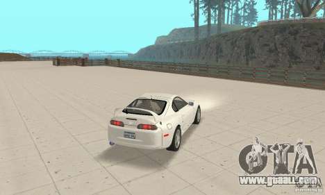 Toyota Supra 1998 stock for GTA San Andreas