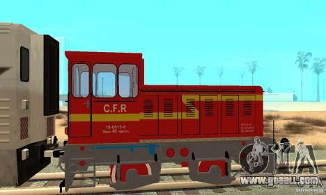 Locomotive LDH 18 for GTA San Andreas