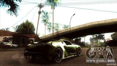 Bugatti Veyron Life Speed for GTA San Andreas