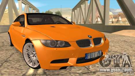 BMW M3 E92 for GTA San Andreas