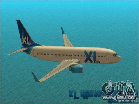 XL Airways 737-800 for GTA San Andreas