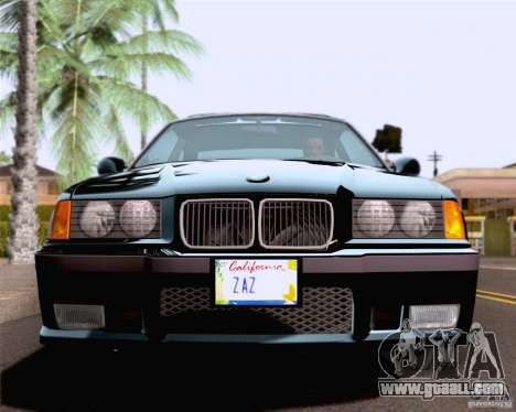 BMW M3 E36 New Wheels for GTA San Andreas