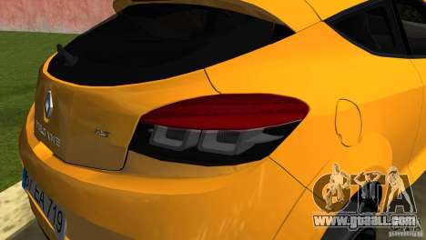Renault Megane 3 Sport for GTA Vice City