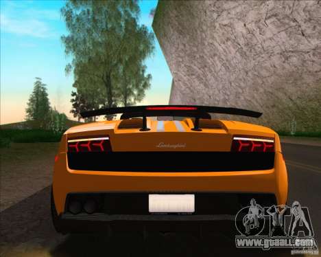 Lamborghini Gallardo LP570-4 Spyder Performante for GTA San Andreas