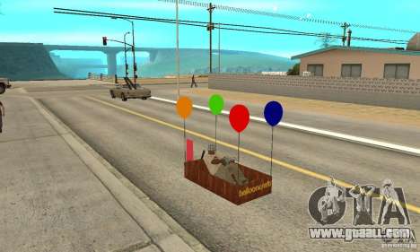 Ballooncraft for GTA San Andreas