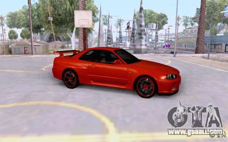 Nissan Skyline R34 GT-R for GTA San Andreas