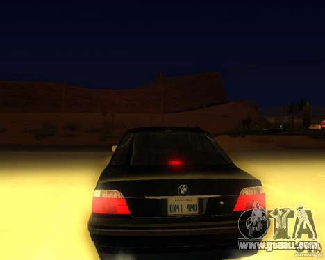 BMW 750i e38 2001 M-Packet for GTA San Andreas