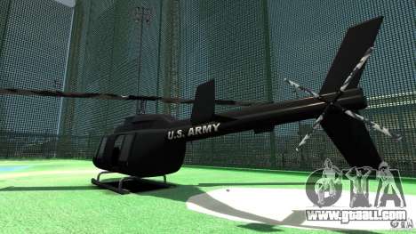 Black U.S. ARMY Helicopter v0.2 for GTA 4