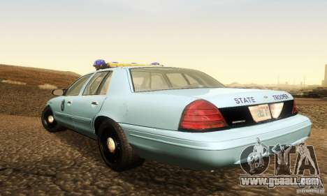 Ford Crown Victoria Maine Police for GTA San Andreas