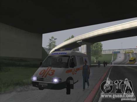 GAS 22172 ambulance for GTA San Andreas