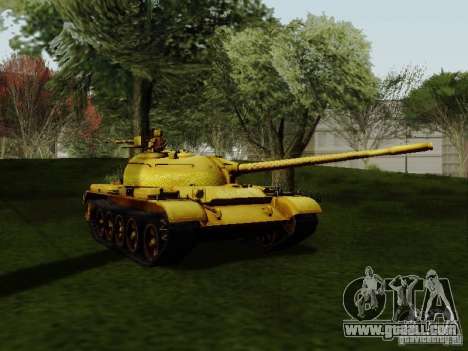 Type 59 GOLD Skin for GTA San Andreas