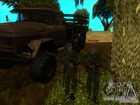The AIRBORNE TROOPS! for GTA San Andreas