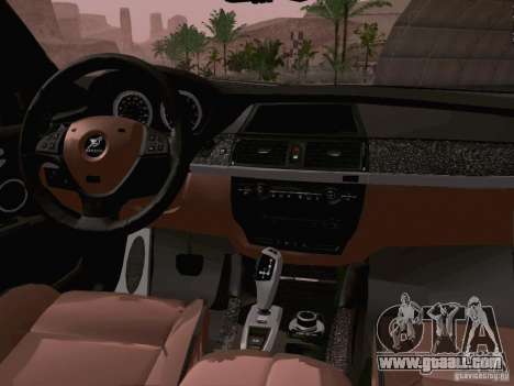 BMW X6 LT for GTA San Andreas