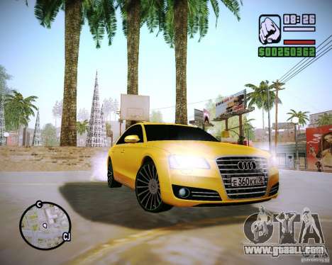Audi A8 for GTA San Andreas