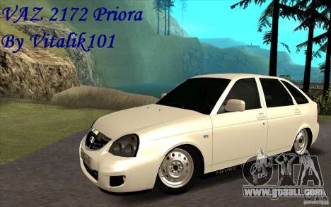 Lada Priora 2172 Hatchback for GTA San Andreas