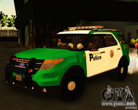 Ford Explorer 2011 VCPD Police for GTA San Andreas