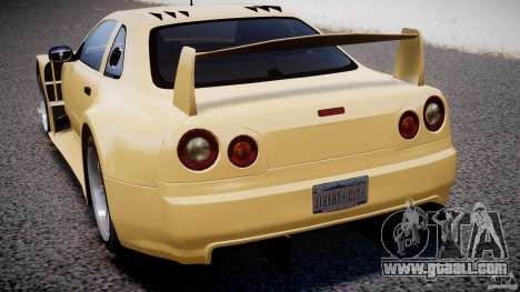 Nissan Skyline R34 v1.0 for GTA 4