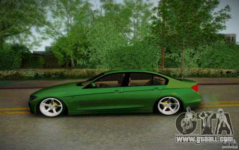 BMW 3 Series F30 Stanced 2012 for GTA San Andreas