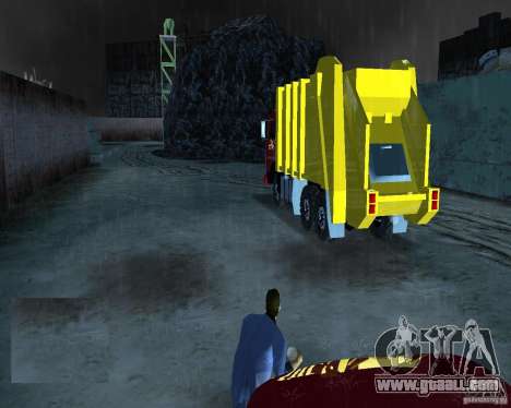Kamaz Garbage Truck for GTA Vice City
