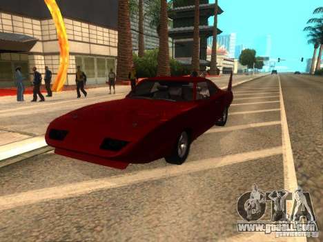 Dodge Charger Daytona Fast &amp; Furious 6 for GTA San Andreas
