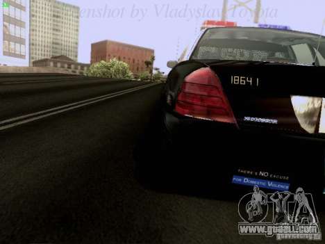 Ford Crown Victoria Los Angeles Police for GTA San Andreas
