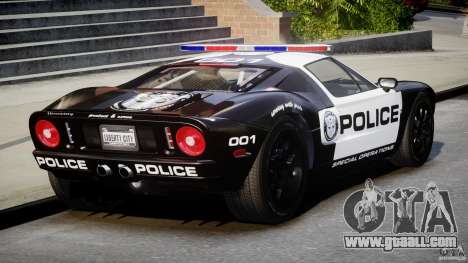 Ford GT1000 Hennessey Police 2006 [EPM][ELS] for GTA 4